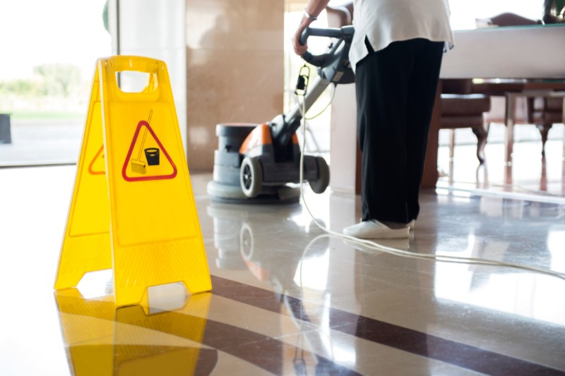 Education facility cleaning