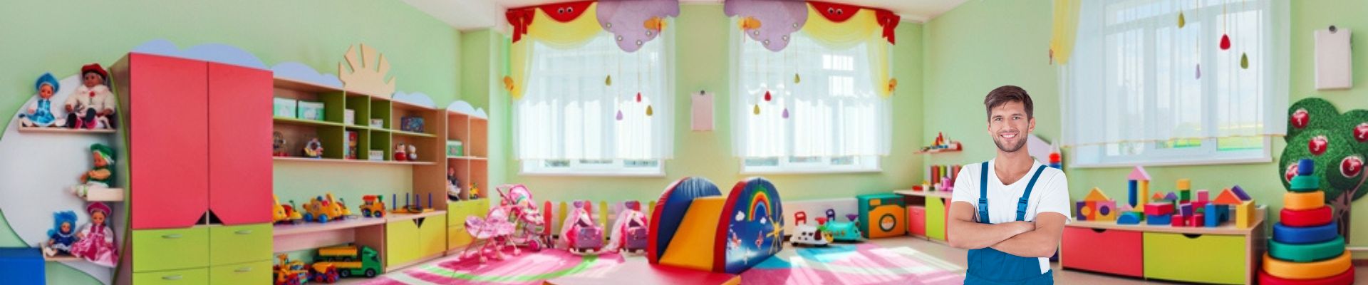 Kindergartens cleaning