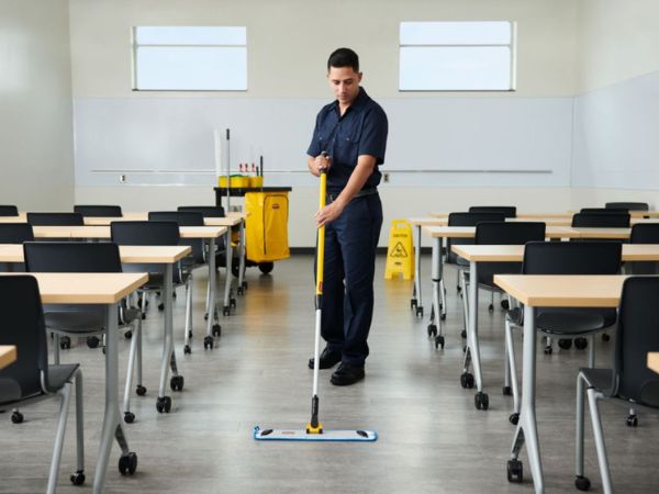 Education facility cleaning