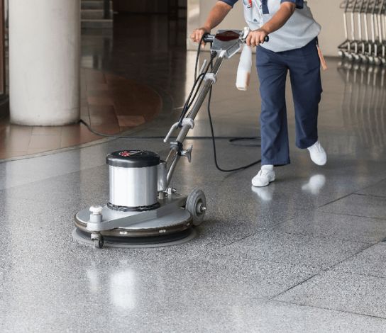 Strip And Seal Floor Cleaning